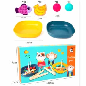 Juego de alimentación con pinza