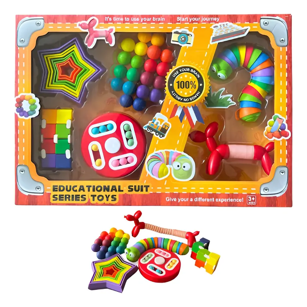 Pack de juguetes sensoriales – 6 piezas
