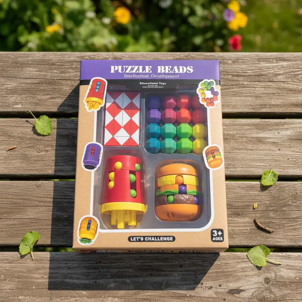 Pack de puzzles sensoriales – 4 piezas