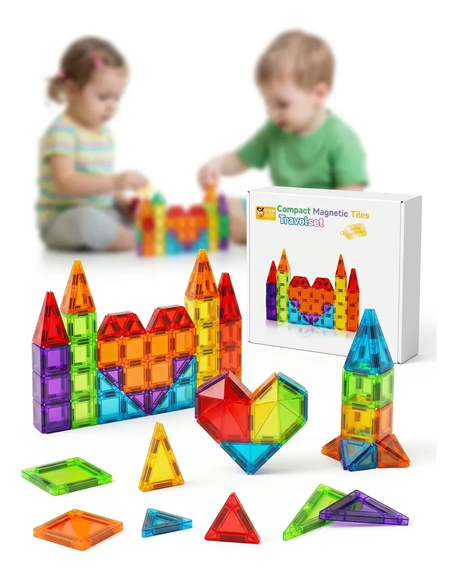 Set magnético de construcción – 56 piezas - Imagen 2